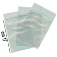 100 Buste A Zip Trasparenti Con Chiusura A Pressione Misura Utile 12x18 Bustine Zip 1