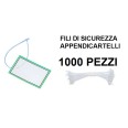Fili Di Sicurezza Manuali Appendicartelli In Nylon Trasparente Da 1000 Pezzi 1