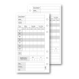Ricambio agenda organizer oraria settimanale 9,5x17cm 6fori 50fogli 1