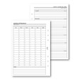 Ricambio agenda organizer settimanale senza data 15x21cm A5 6fori 30fogli 1