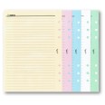 Ricambio agenda organizer a righe 15x21cm A5 6fori 30fogli 1