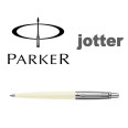Penna Parker Jotter Sfera A Scatto Bianca 1