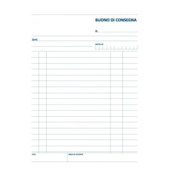 Buono Di Consegna 3 Copie Autoricalcante 21x15 - 5 Pezzi - 33/33/33 Fogli 1
