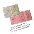 Porta Patente E Porta Carta Di Identità In Plastica Trasparente 1