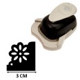 Perforatore Fustella Per Angoli Big Soggetto Fiore Margherita 1