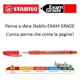 Penna A Sfera Stabilo Exam Grade Rossa La Penna Che Conta Le Pagine 1