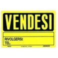 Cartello Vendesi In Plastica Pvc Giallo 20x30 Ideale Per Essere Posizione Fuori 1