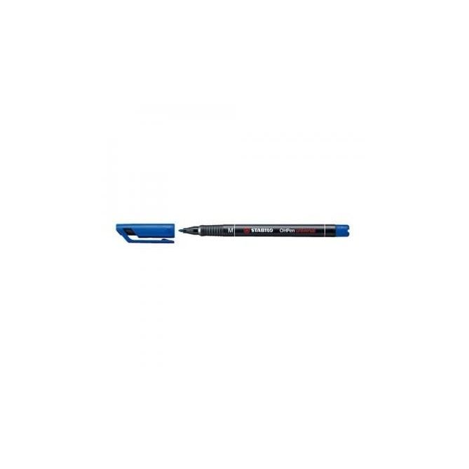 Pennarello Marcatore Indelebile Ohp Stabilo 843 M 0 7 Punta MEDIA - Vetro Plastica Metallo Cd Dvd - 1 PEZZO 2