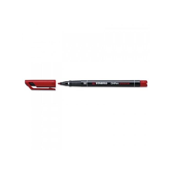 Pennarello Marcatore Indelebile Ohp Stabilo 843 M 0 7 Punta MEDIA - Vetro Plastica Metallo Cd Dvd - 1 PEZZO 3