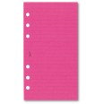 Ricambio agenda organizer a righe 9,5x17cm 6fori 50fogli 1
