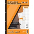 Ricambi Forati Rinforzati 5 Mm 40 Fogli 80 Gr Per Carpette Ad Anelli 1