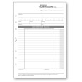 Ricambio agenda organizer copia commissione 15x21cm A5 6fori 30pz 30fogli 1
