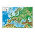 Carta Geografica Murale Europa 100x140 Scolastica Bifacciale Fisica E Politica 1 3.500.000 1