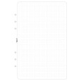Ricambio agenda organizer dots grid 15x21cm A5 6fori 30pz 30fogli 2