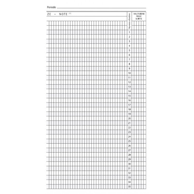 Registro Del Professore Per 6 Classi Utile Per Tutte Le Scuole 31x17 6