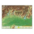 Carta Geografica Murale Regionale Lombardia 100x140 Bifacciale Fisica E Politica 1