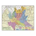 Carta Geografica Murale Regionale Lombardia 100x140 Bifacciale Fisica E Politica 2