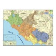 Carta Geografica Murale Regionale Lazio 100x140 Bifacciale Fisica E Politica 1