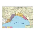 Carta Geografica Murale Regionale Liguria 100x140 Bifacciale Fisica E Politica 2