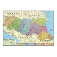 Carta Geografica Murale Regionale Emilia Romagna 100x140 Bifacciale Fisica E Politica 2