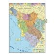 Carta Geografica Murale Regionale Toscana 100x140 Bifacciale Fisica E Politica 2