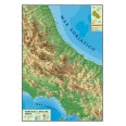 Carta Geografica Murale Regionale Abruzzo Molise 100x140 Bifacciale Fisica E Politica 1