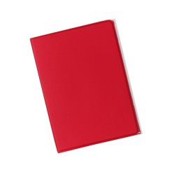 Porta Carte Di Credito E Tessere Magnetiche 3 Tasche 2 Pezzi In Pvc Rosso 1 2