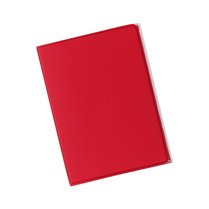 Porta Carte Di Credito E Tessere Magnetiche 3 Tasche 2 Pezzi In Pvc Rosso 2