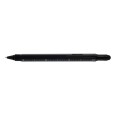 Penna 9 Funzioni In Metallo A Sfera Con Touch Livella Cacciavite E Vari Righelli Colore Nero 3