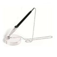 Stiloforo Con Catenella In Acciaio E Base Plex Elegant Posizionabile 1