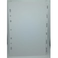 Ricambio agenda organizer alette divisori 15x21cm A5 6fori bianco 1