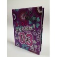 Diario Scuola 10 Mesi Blog Queen Viola 2019 12x16,5cm 1