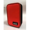 One Color Astuccio Portacolori A 3 Zip Arancio Fluo Completo Accessori Giotto 1