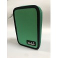 One Color Astuccio Portacolori A 3 Zip Verde Acqua Completo Accessori Giotto 1