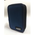 One Color Astuccio Portacolori A 3 Zip Blu Completo Accessori Giotto 1