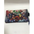 Avengers Bustina Piatta Porta Colori A 3 Scomparti Blu 1