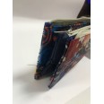 Avengers Bustina Piatta Porta Colori A 3 Scomparti Blu 2