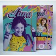 Soy Luna Carpetta Con Elastico Dorso 1,5cm 1 Pezzo Con 3 Alette 1