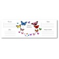 Planning settimanale perpetuo spiralato 10x30cm su due pagine 55fogli farfalle 1